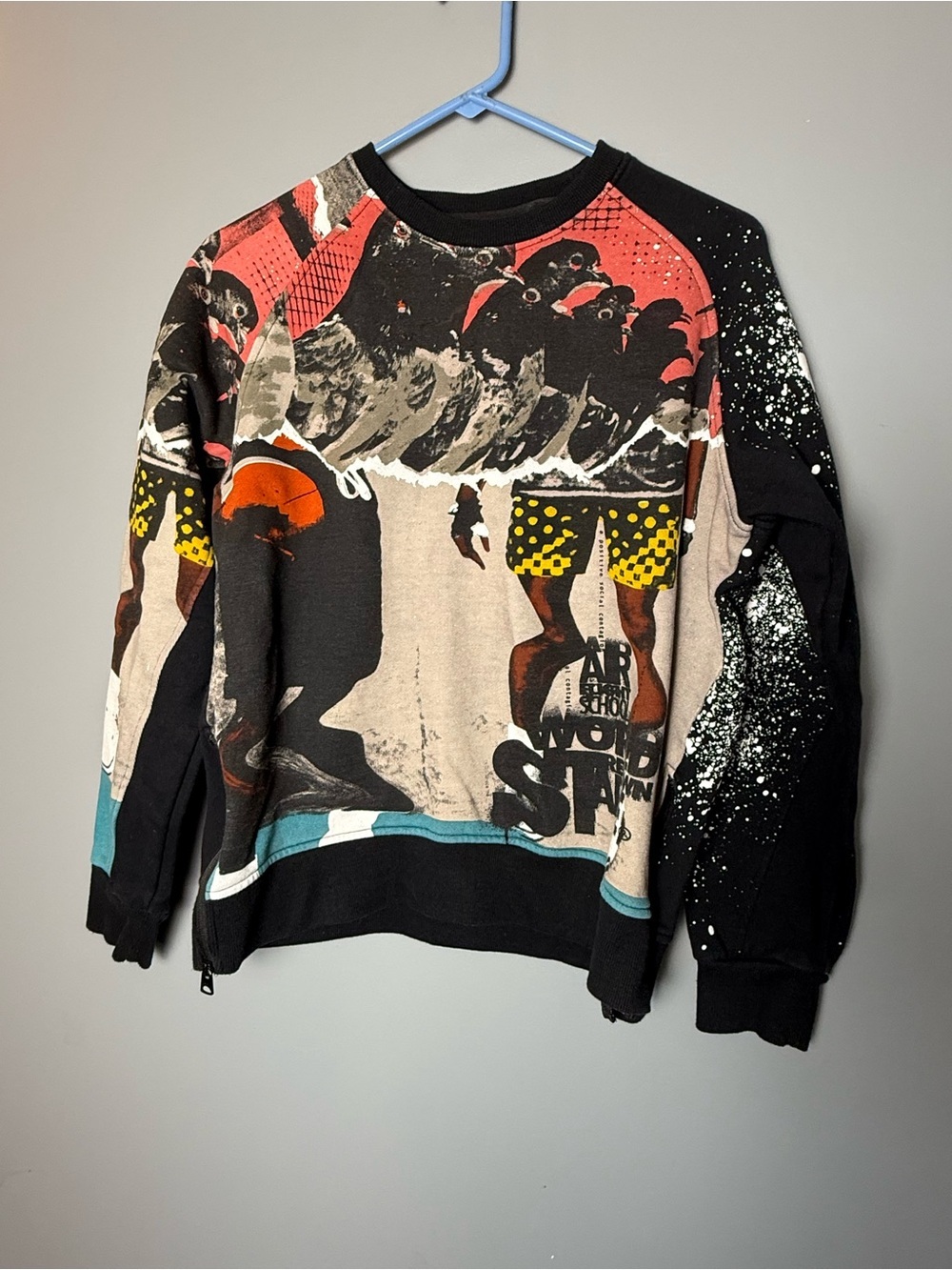 Jeff Staple Pigeon Graphic Sweatshirt – Men’s Size M – Y2K Streetwear Skatewear
